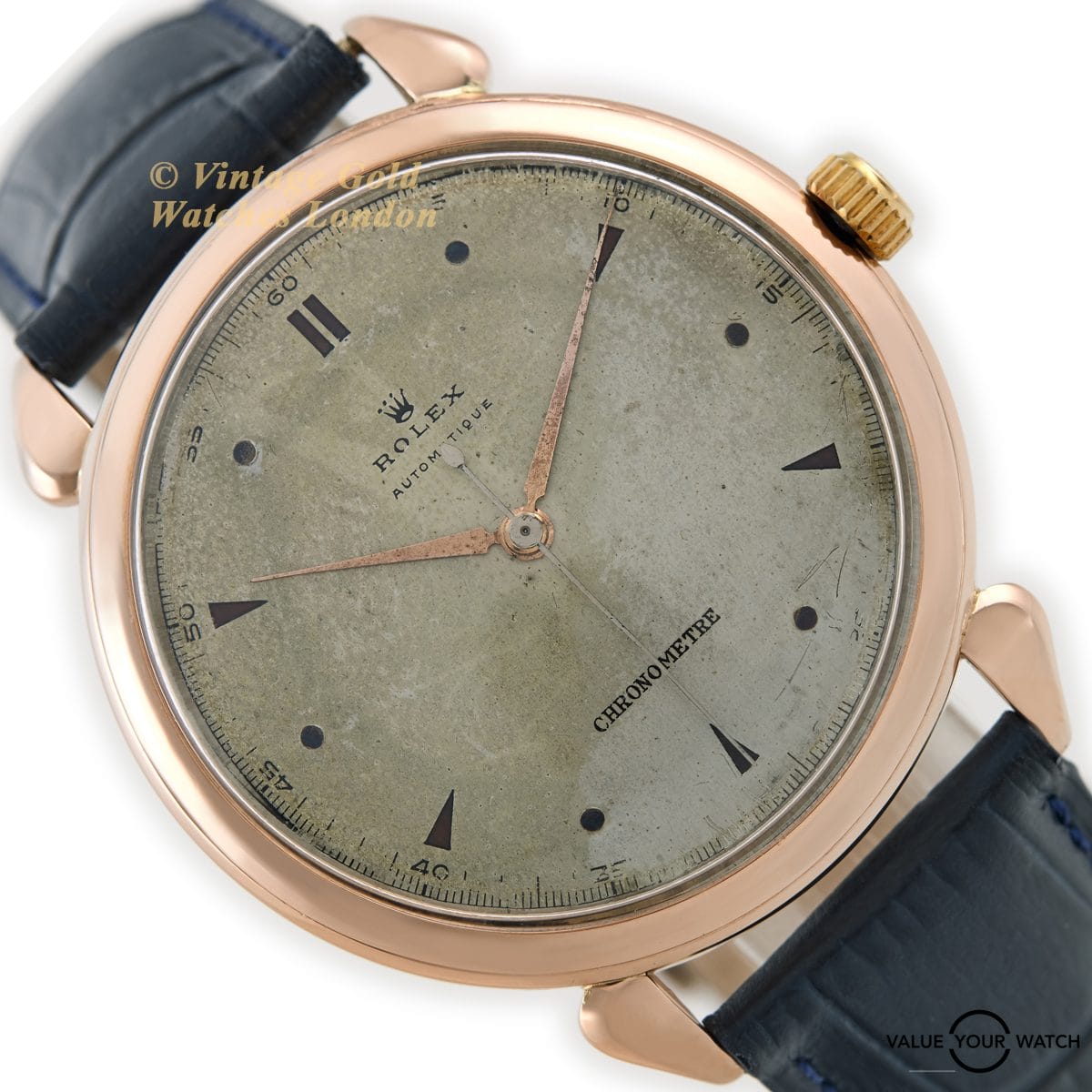 Rolex Chronometre Ref.4023 18ct Pink Gold c1952
