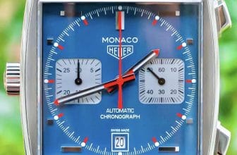 Tag Heuer Monaco Calibre 11 Steve McQueen Blue Dial Deploy Card CAW211P.FC6356