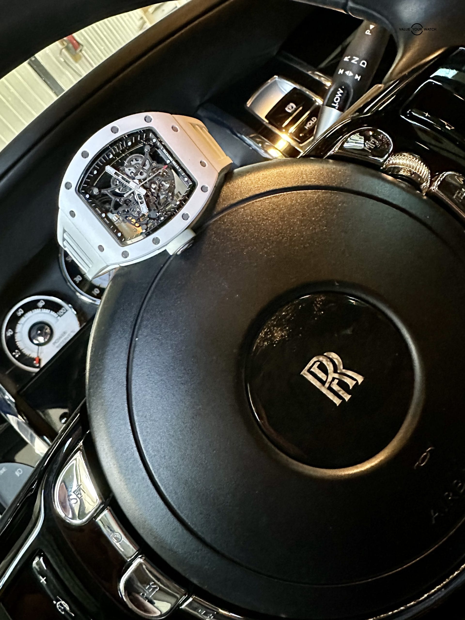 Richard Mille RM055 Bubba Watson White Ceramic Complete Set - Image 13