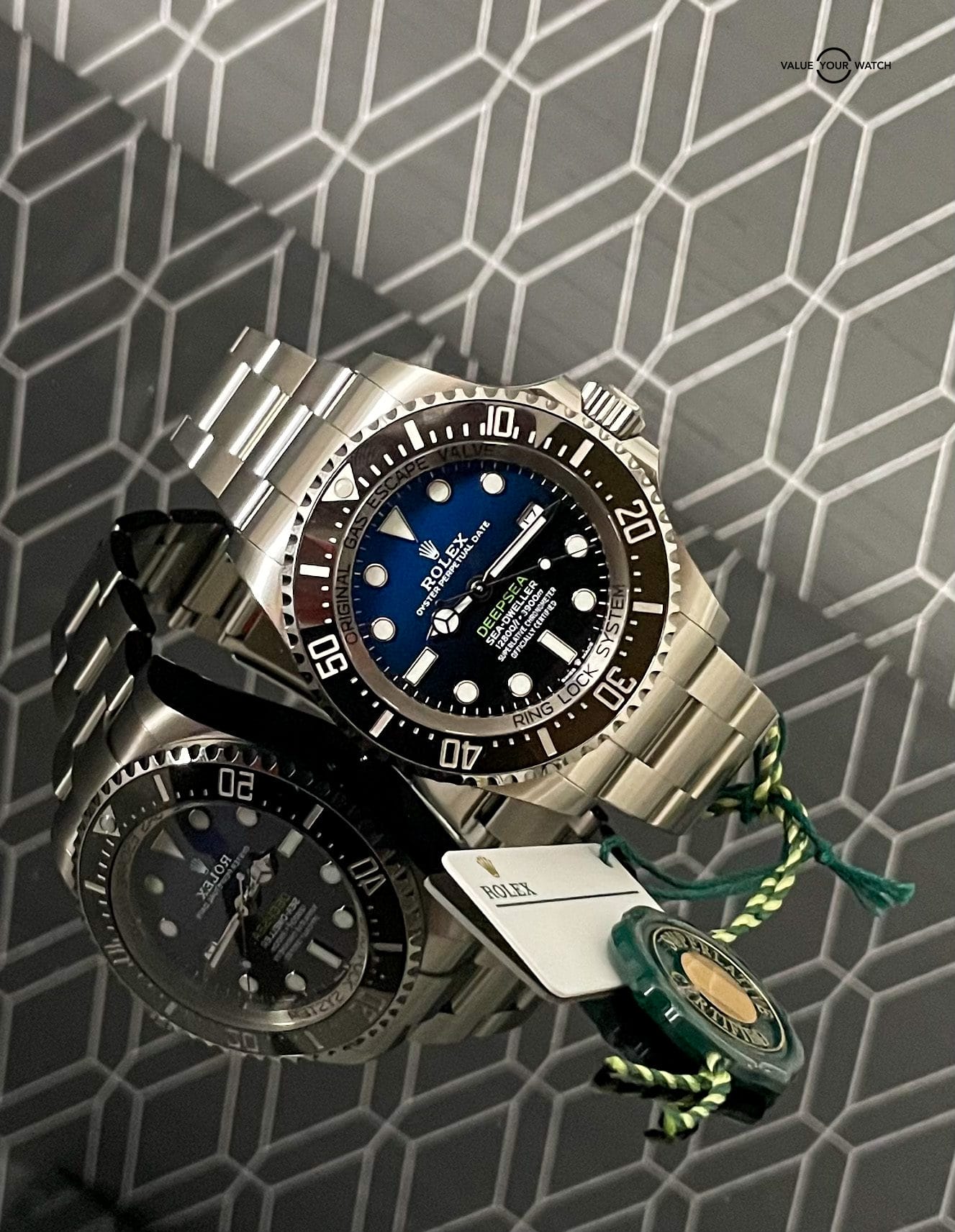 Springboard portugisisk ankomst Rolex Sea-Dweller Deepsea James Cameron Blue Stainless 44mm 126660 2022 NEW  Complete | Value Your Watch