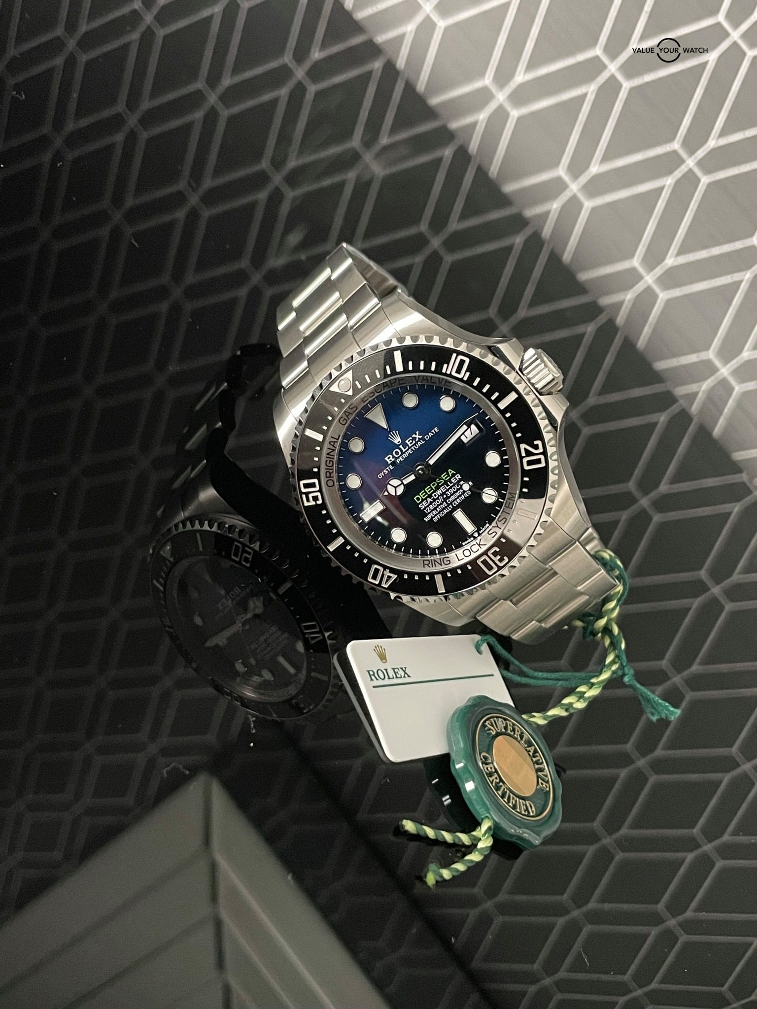 Rolex Sea-Dweller Deepsea James Cameron Blue Stainless 44mm 126660 2022 NEW Complete - Image 2