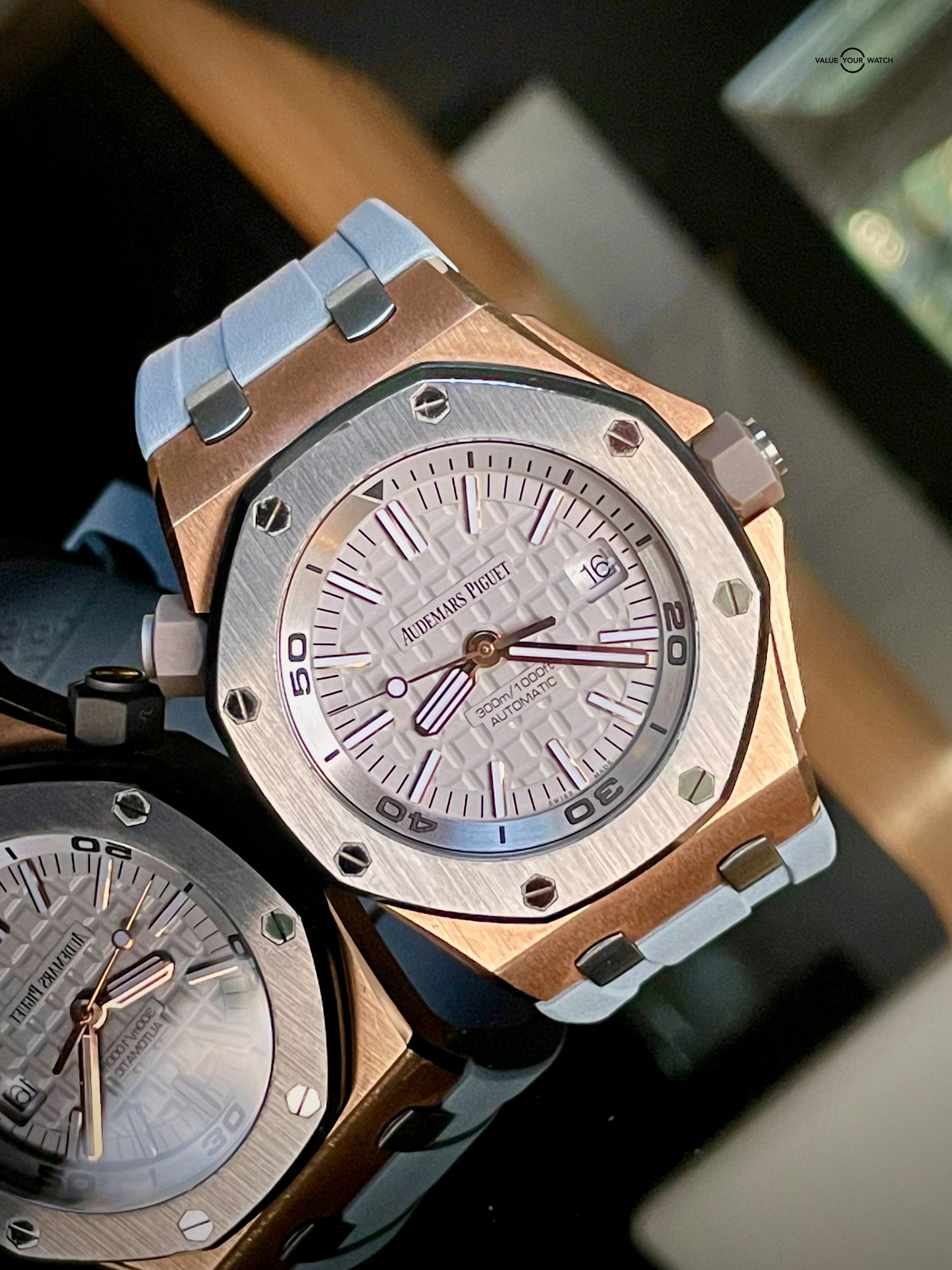 Audemars Piguet Royal Oak Offshore Grey Japan Diver Limited Edition 15711OI.OO.A006CA.01 Rose Gold