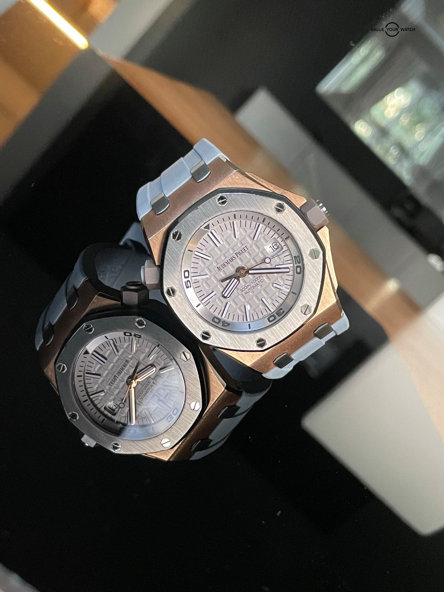 Audemars Piguet Royal Oak Offshore Grey Japan Diver Limited Edition 15711OI.OO.A006CA.01 Rose Gold - Image 3
