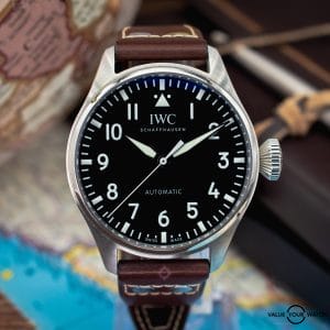 IWC Big Pilot 43mm Men’s Steel Watch BOX & PAPERS IW329301
