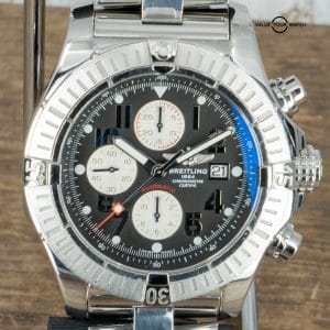 Breitling Super Avenger 48mm Stainless Steel Black Dial Watch