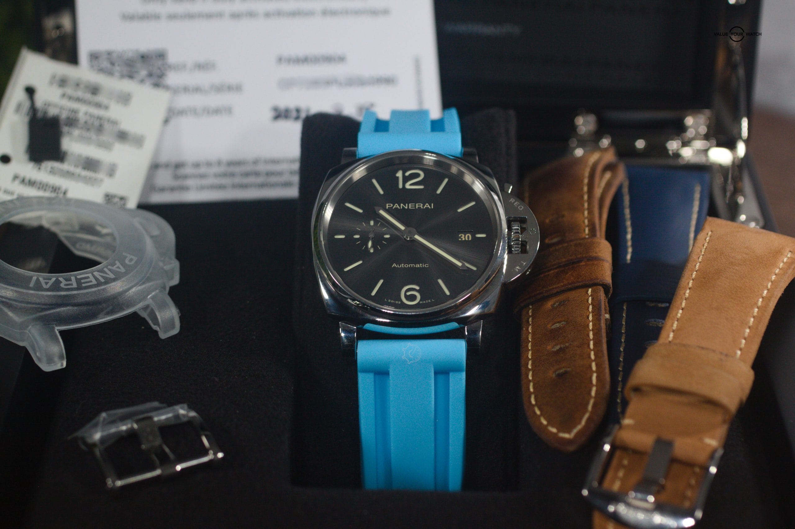 Panerai Luminor Due PAM904 PAM0904 42mm Steel Box & Papers - Image 9