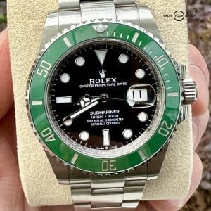 2022 PAPERS Rolex Submariner 41mm Kermit Starbucks Green Black &#8211; 126610LV &#8211; MINT