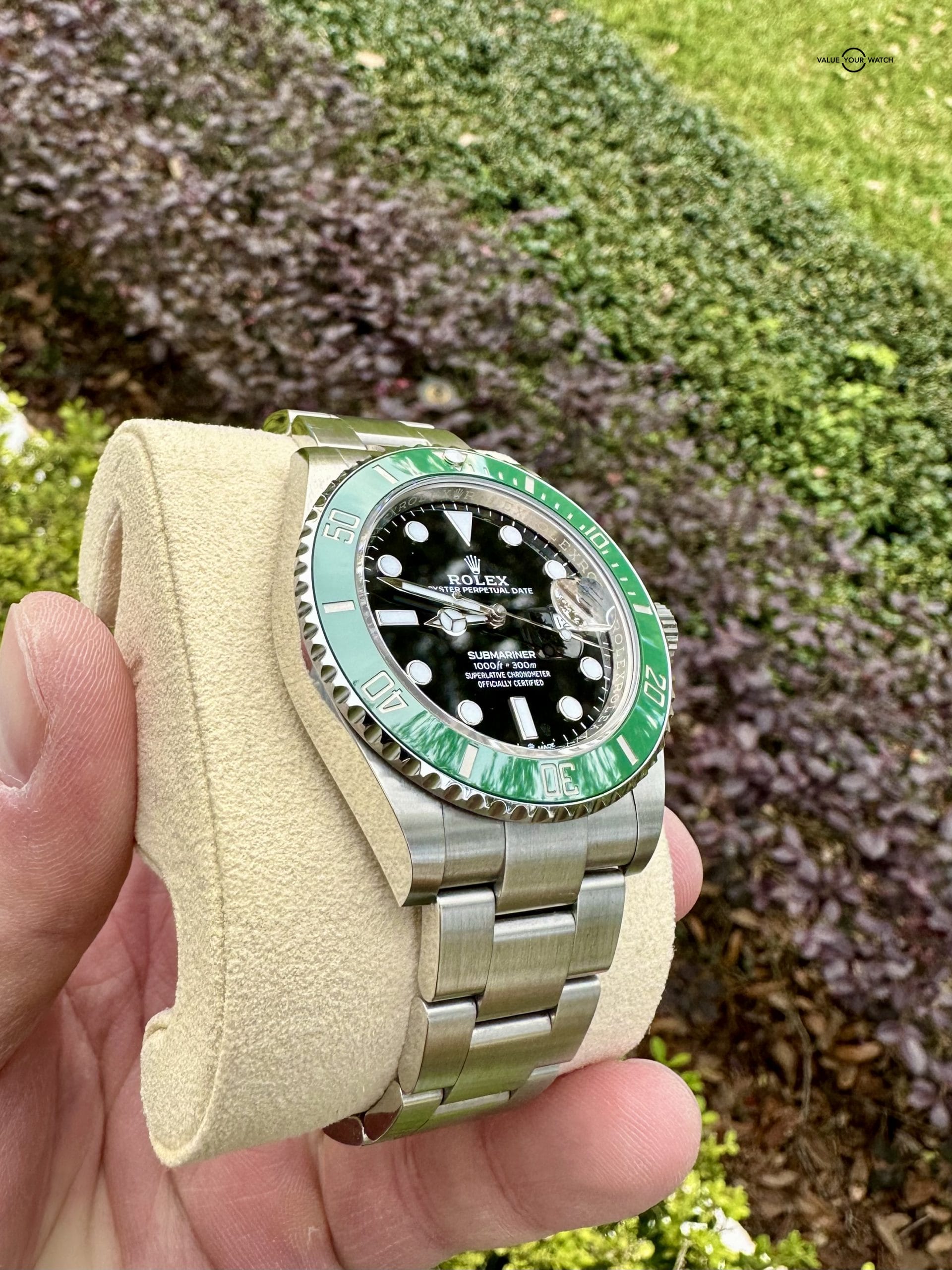 2022 PAPERS Rolex Submariner 41mm Kermit Starbucks Green Black