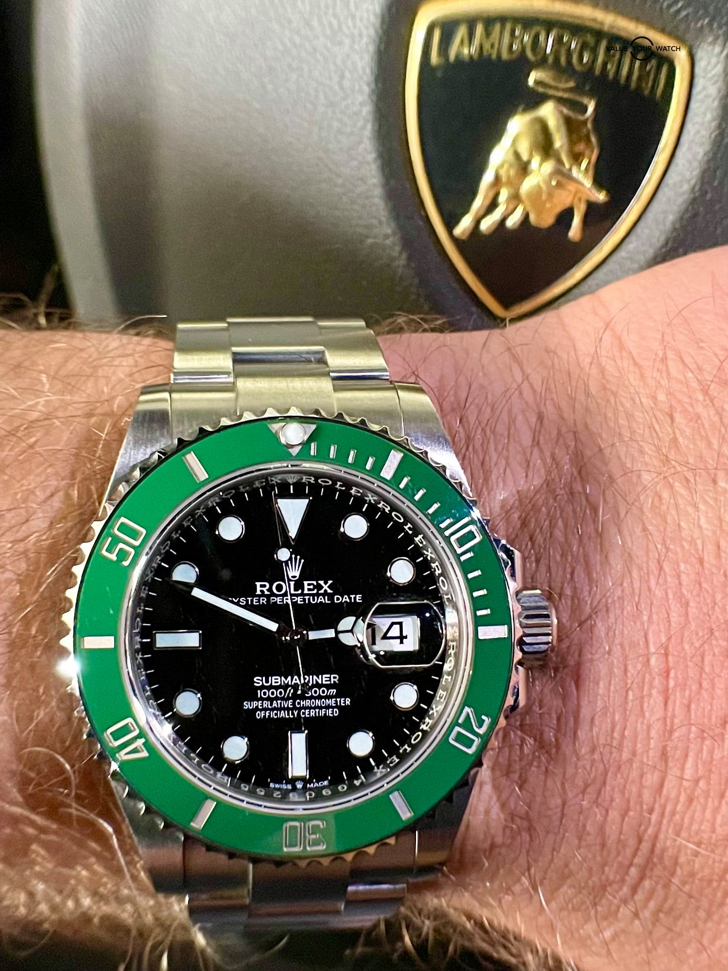 2022 PAPERS Rolex Submariner 41mm Kermit Starbucks Green Black - 126610LV - MINT - Image 3