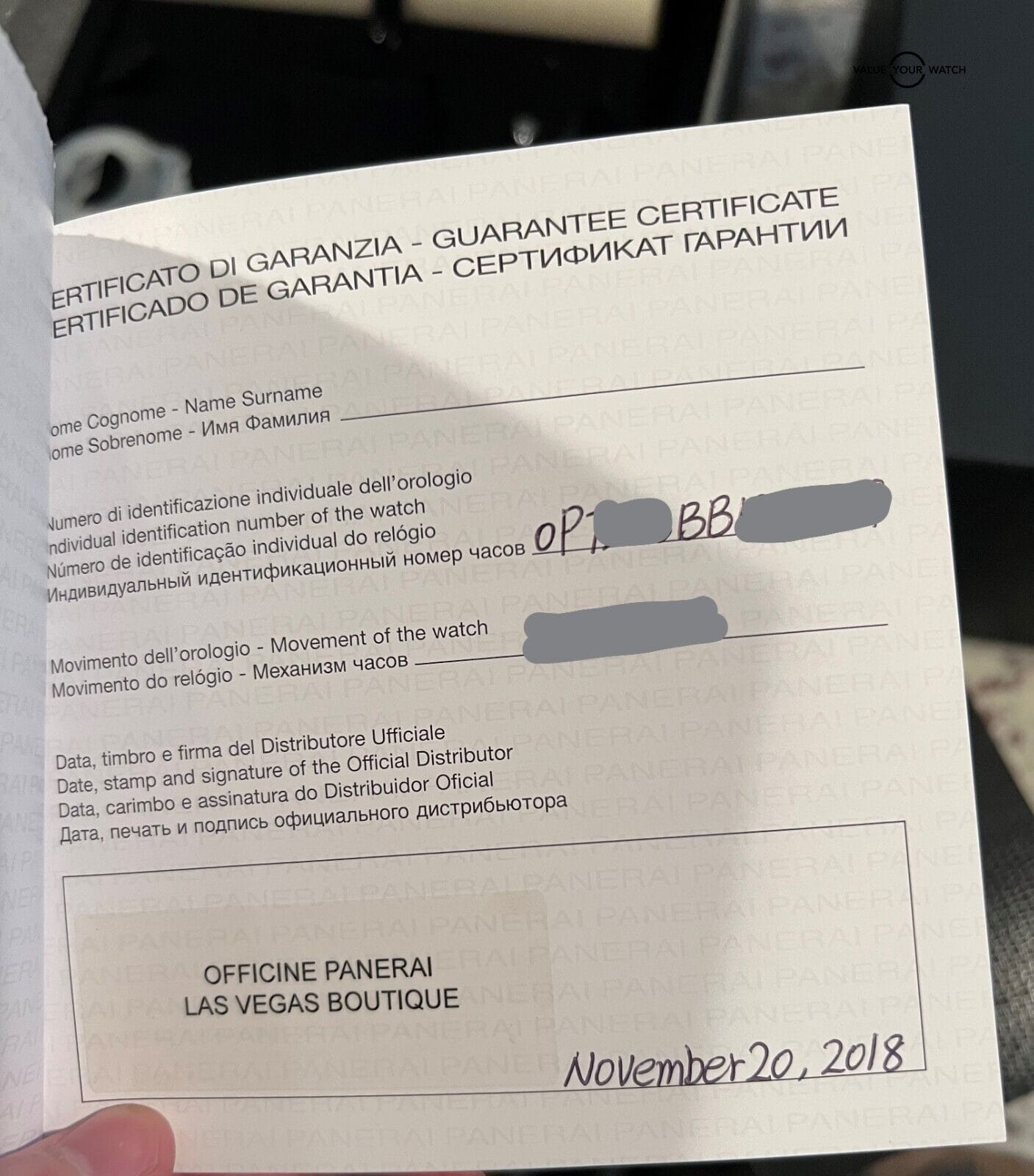 Panerai Luminor Regatta Transat Classique 47mm PAM00956 2019 BOXES/PAPERS - Image 8