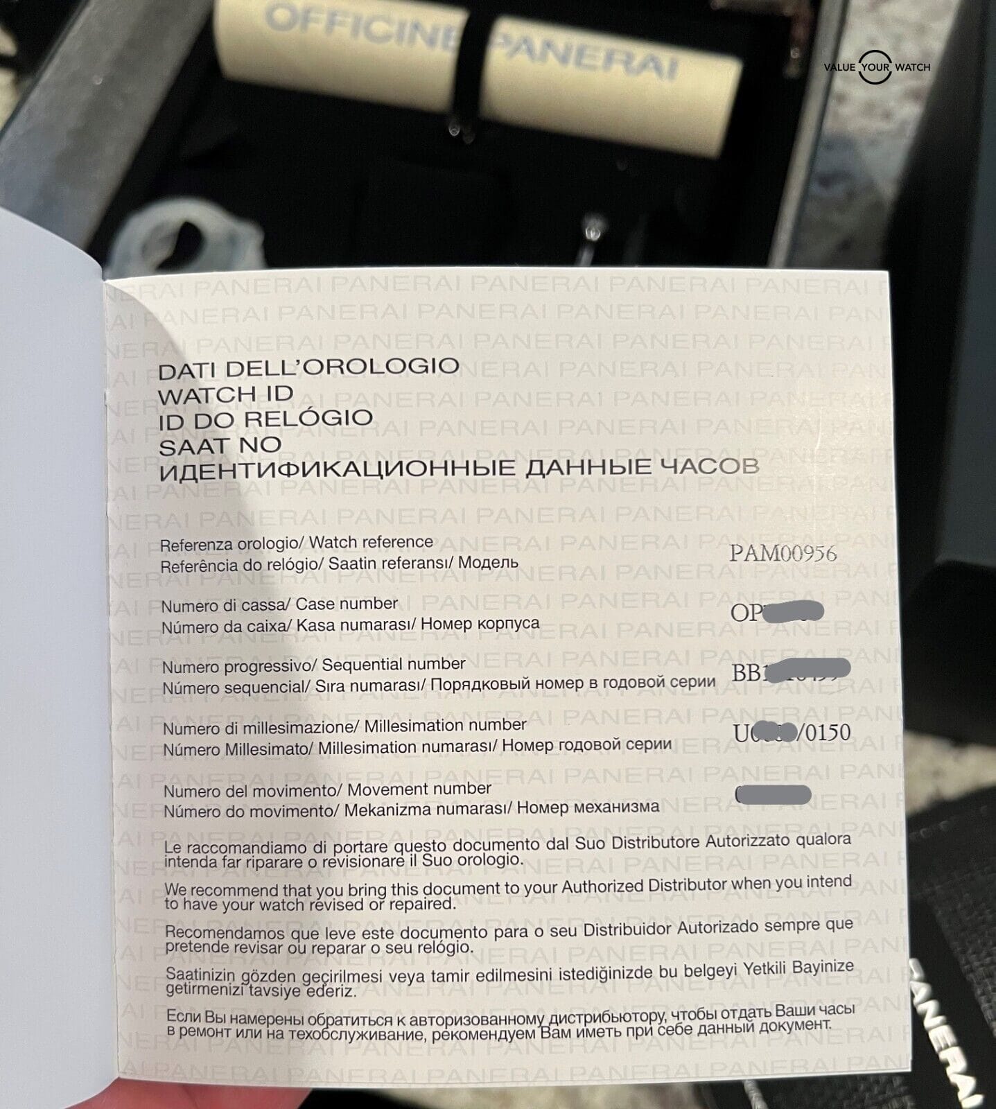 Panerai Luminor Regatta Transat Classique 47mm PAM00956 2019 BOXES/PAPERS - Image 9