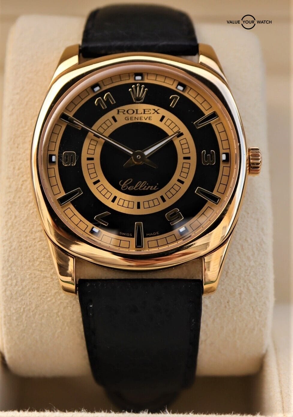 Rolex Cellini Danaos 4243 18K Yellow Gold 38mm - Image 3