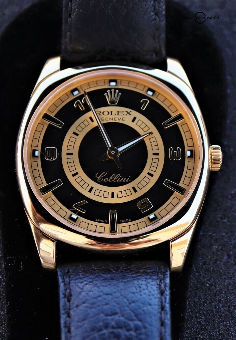 Rolex Cellini Danaos 4243 18K Yellow Gold 38mm