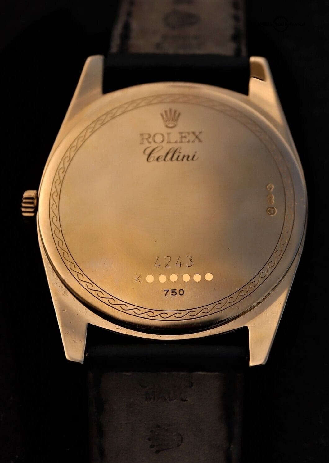 Rolex Cellini Danaos 4243 18K Yellow Gold 38mm - Image 9