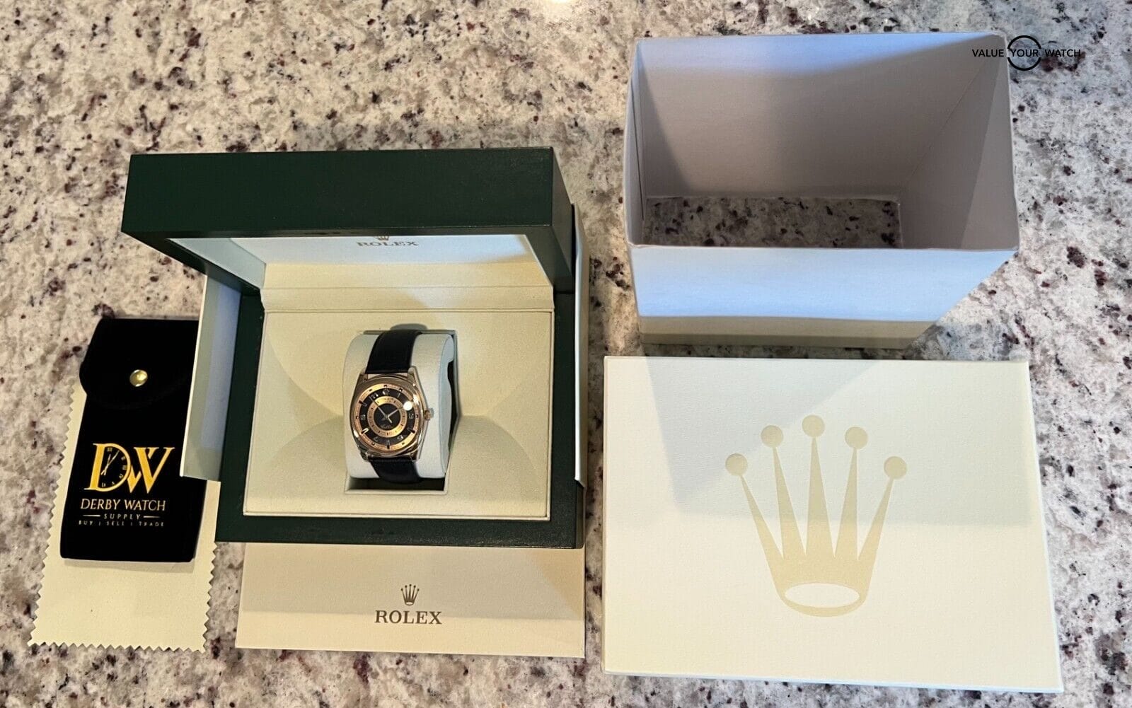 Rolex Cellini Danaos 4243 18K Yellow Gold 38mm - Image 15