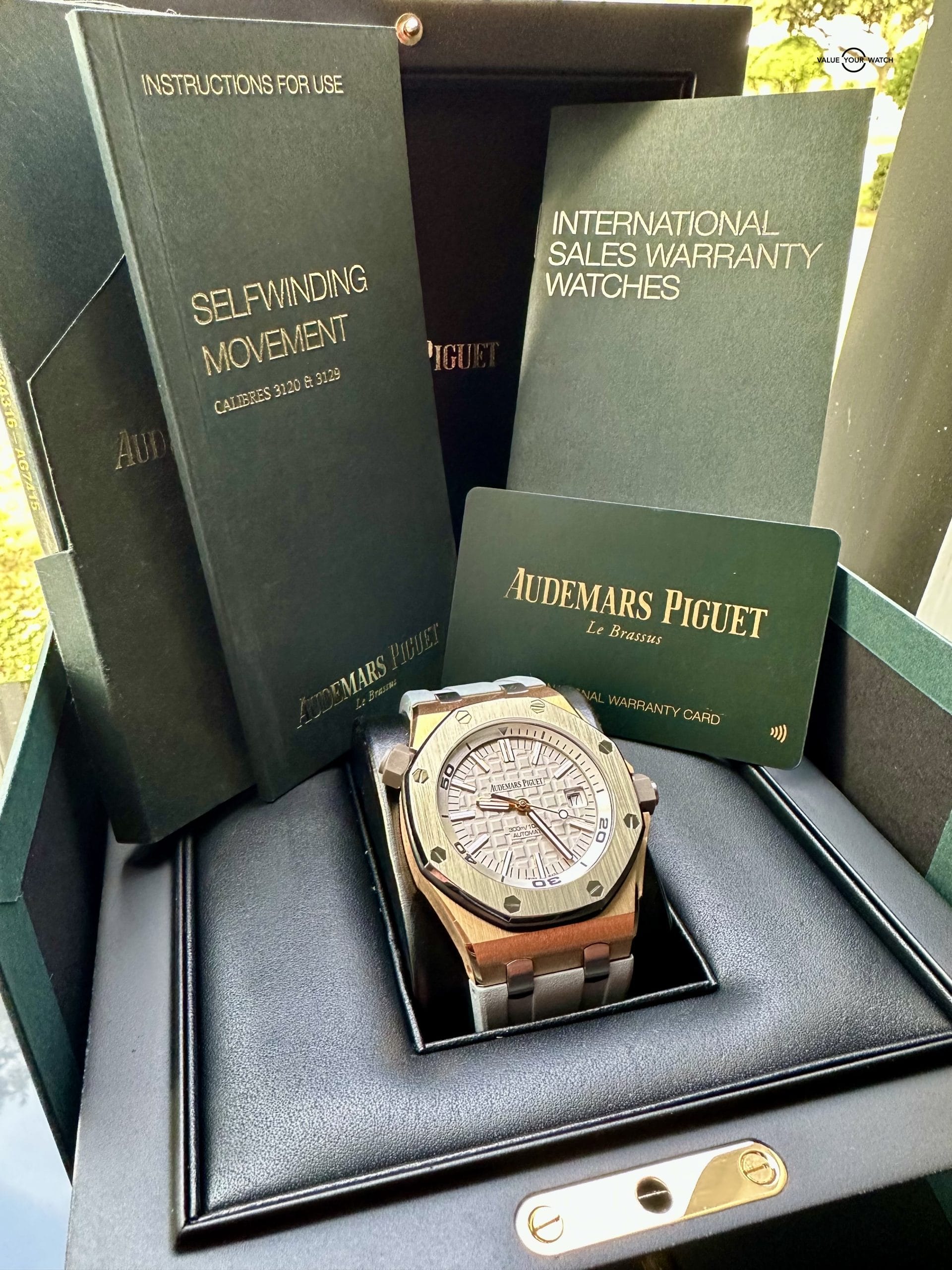 Audemars Piguet Royal Oak Offshore Grey Japan Diver Limited Edition 15711OI.OO.A006CA.01 Rose Gold - Image 6