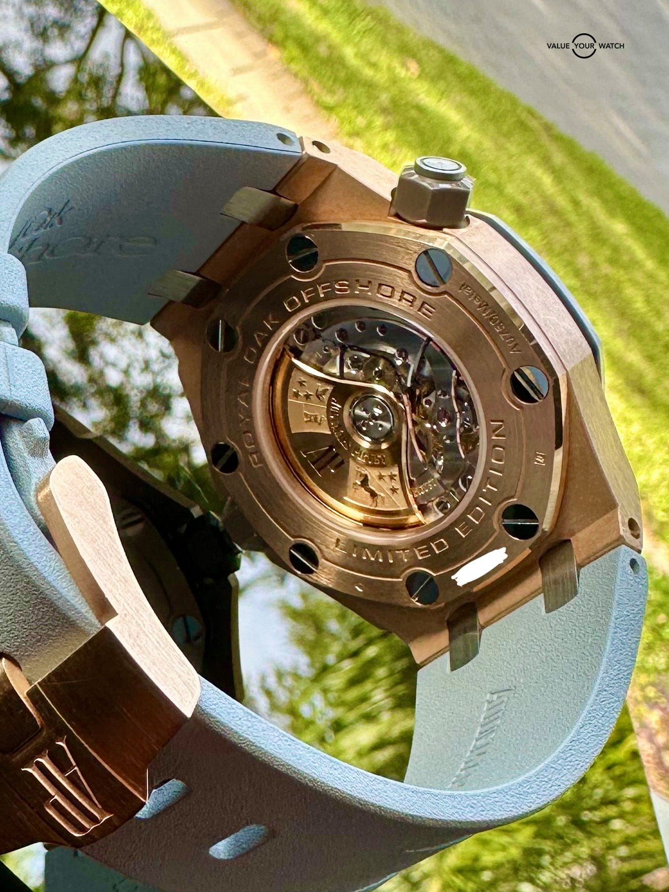 Audemars Piguet Royal Oak Offshore Grey Japan Diver Limited Edition 15711OI.OO.A006CA.01 Rose Gold - Image 12