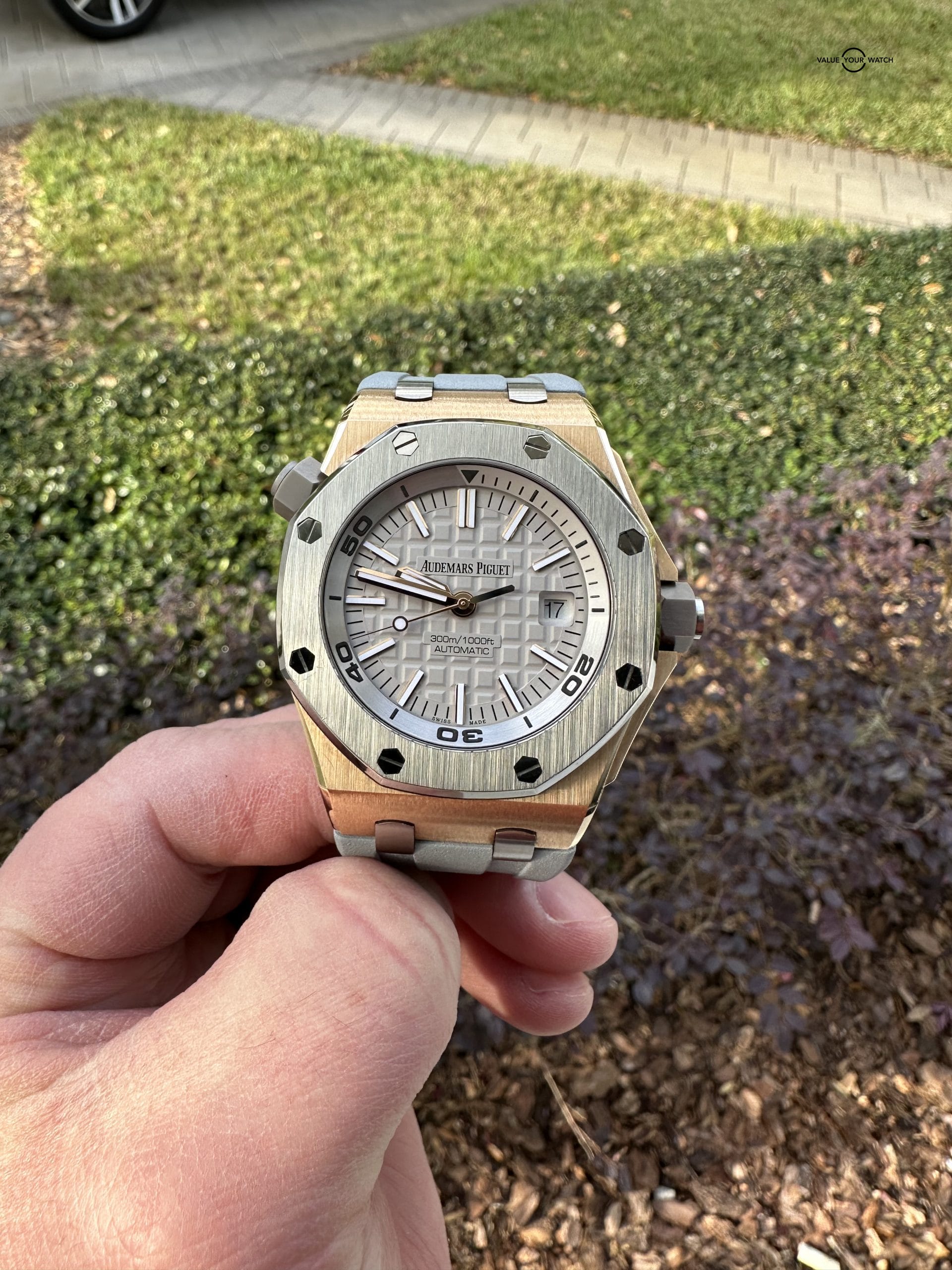 Audemars Piguet Royal Oak Offshore Grey Japan Diver Limited Edition 15711OI.OO.A006CA.01 Rose Gold - Image 13