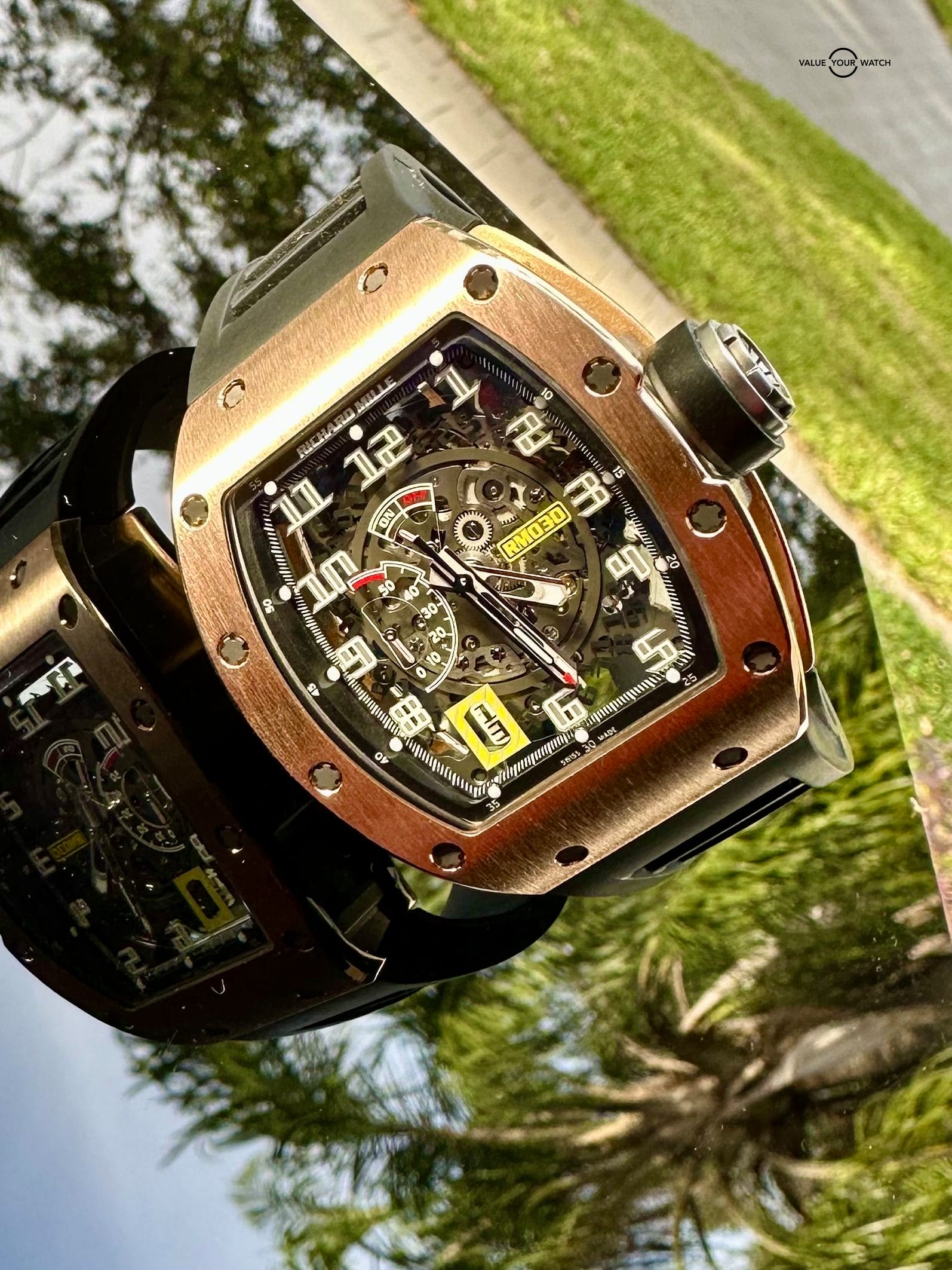 Richard Mille RM030 Rose Gold complete with Papers MINT Condition