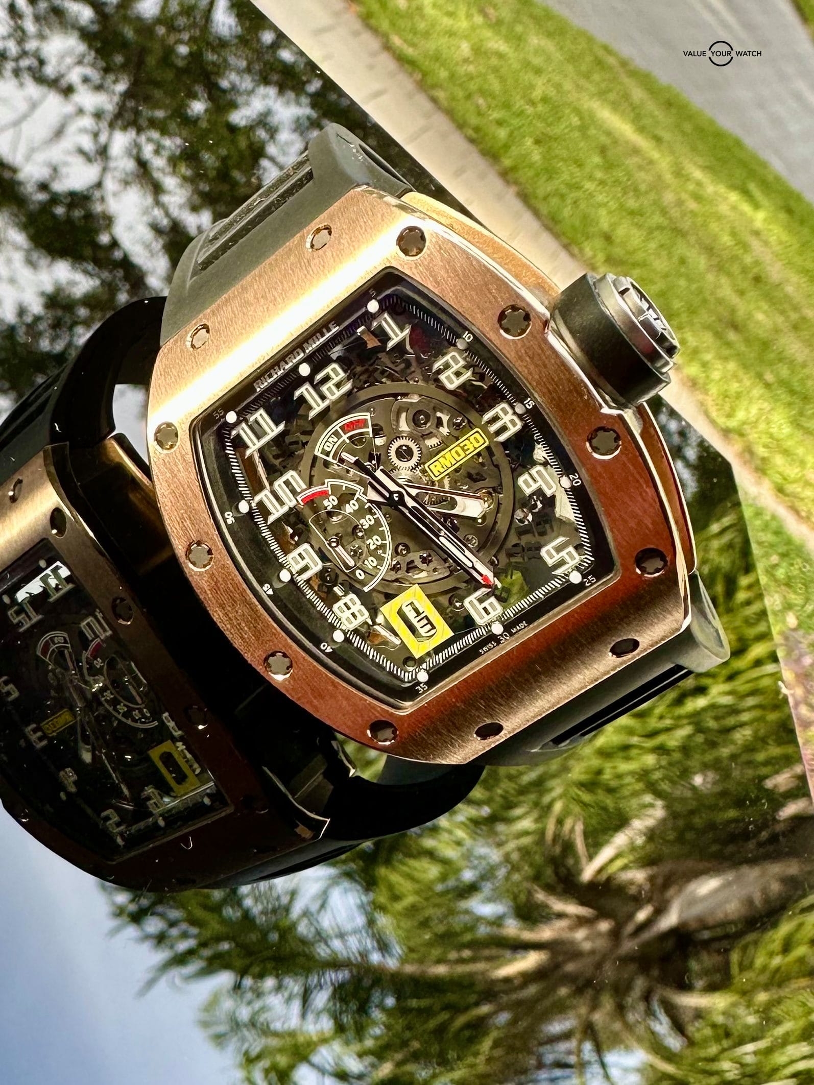 Richard Mille RM030 Rose Gold complete with Papers MINT Condition - RM30 RM 030 - Image 11