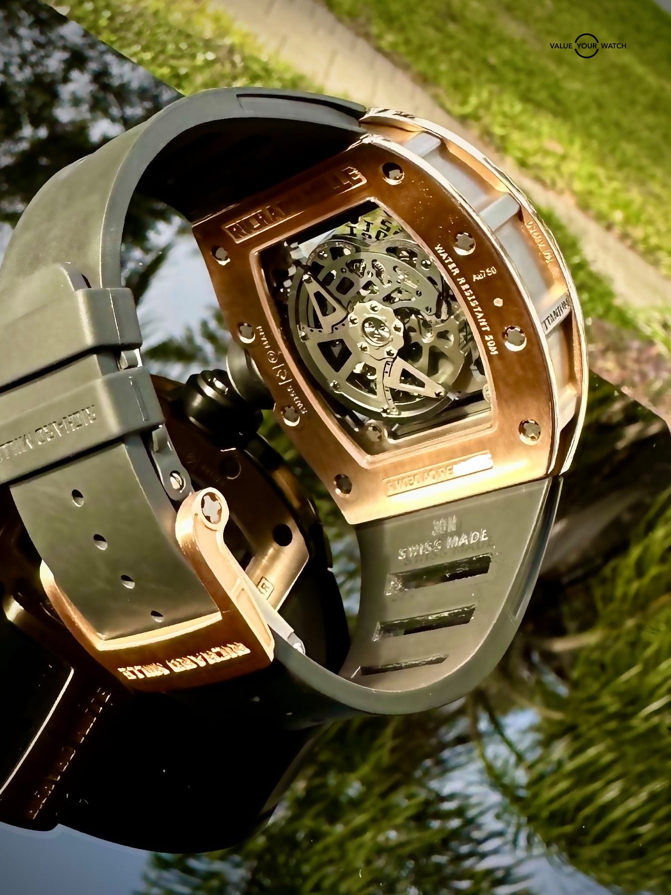 Richard Mille RM030 Rose Gold complete with Papers MINT Condition - RM30 RM 030 - Image 9
