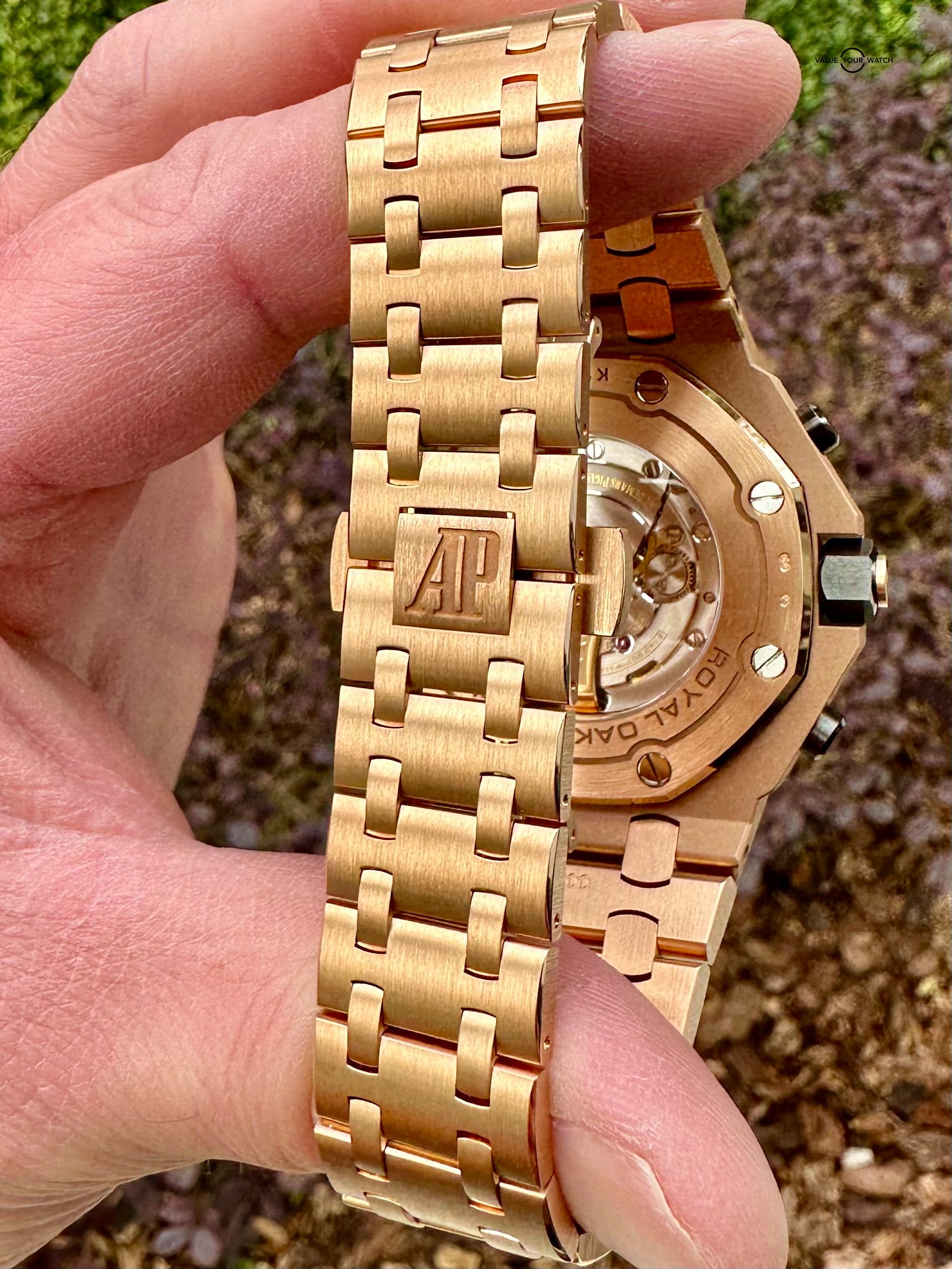 Audemars Piguet Royal Oak Offshore “Brick” Rose Gold 42mm Grey Ruthenium Dial 264700R.00.1000OR.02 - Image 7