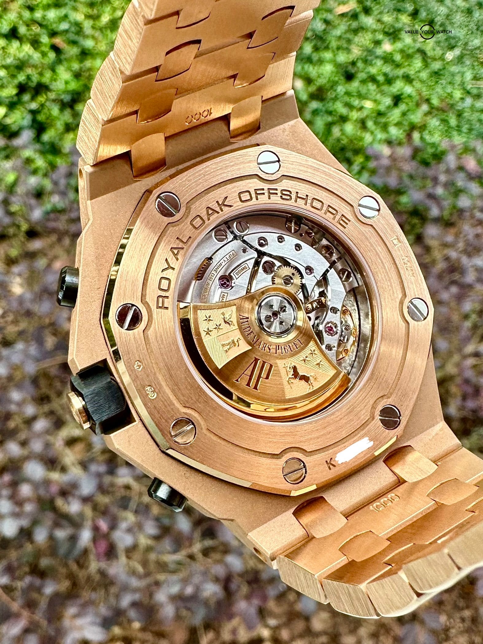 Audemars Piguet Royal Oak Offshore “Brick” Rose Gold 42mm Grey Ruthenium Dial 264700R.00.1000OR.02 - Image 13