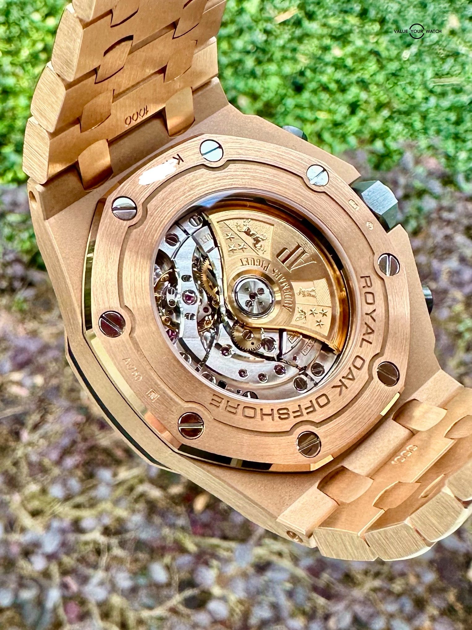 Audemars Piguet Royal Oak Offshore “Brick” Rose Gold 42mm Grey Ruthenium Dial 264700R.00.1000OR.02 - Image 14