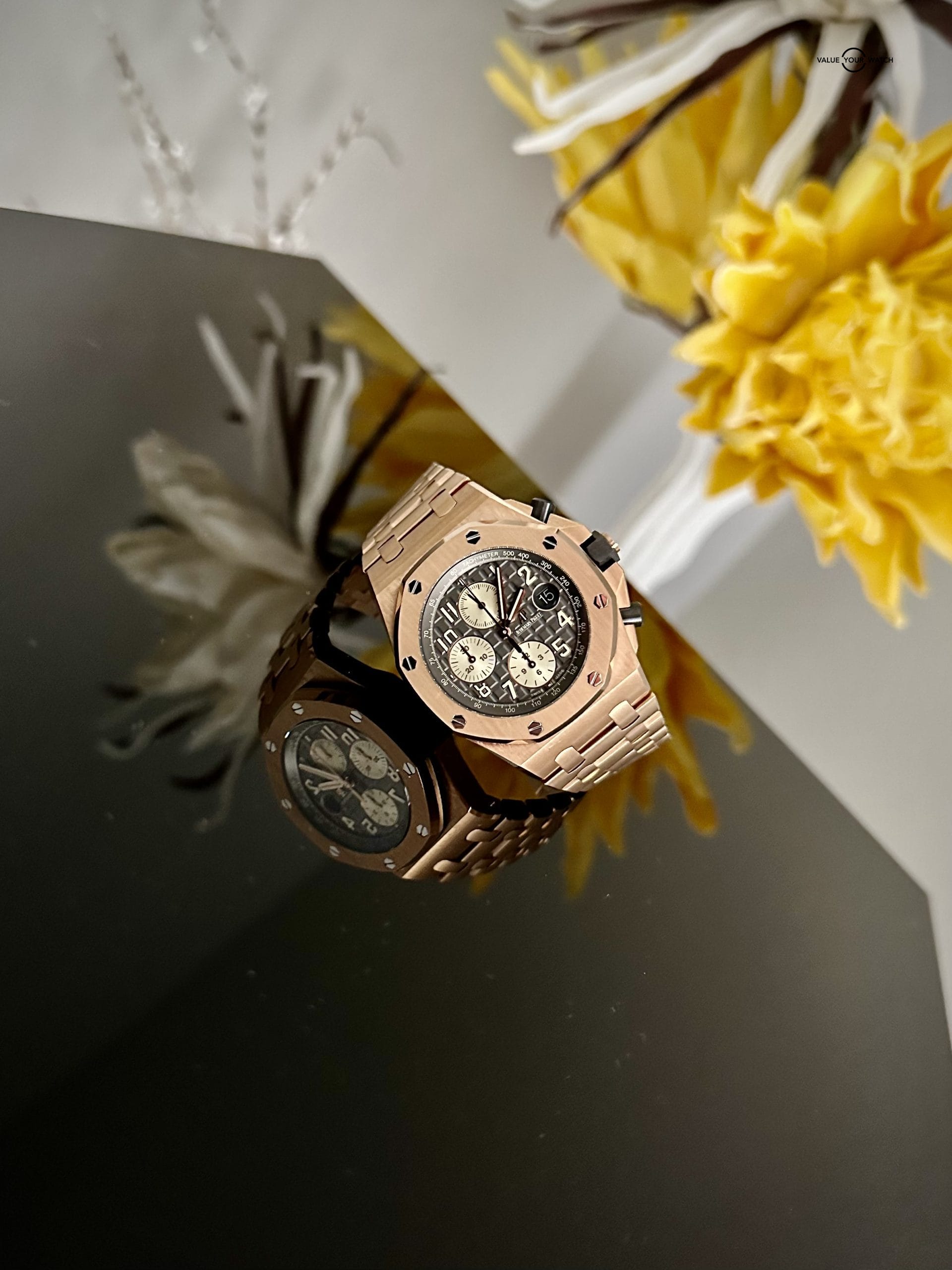 Audemars Piguet Royal Oak Offshore “Brick” Rose Gold 42mm Grey Ruthenium Dial 264700R.00.1000OR.02 - Image 19