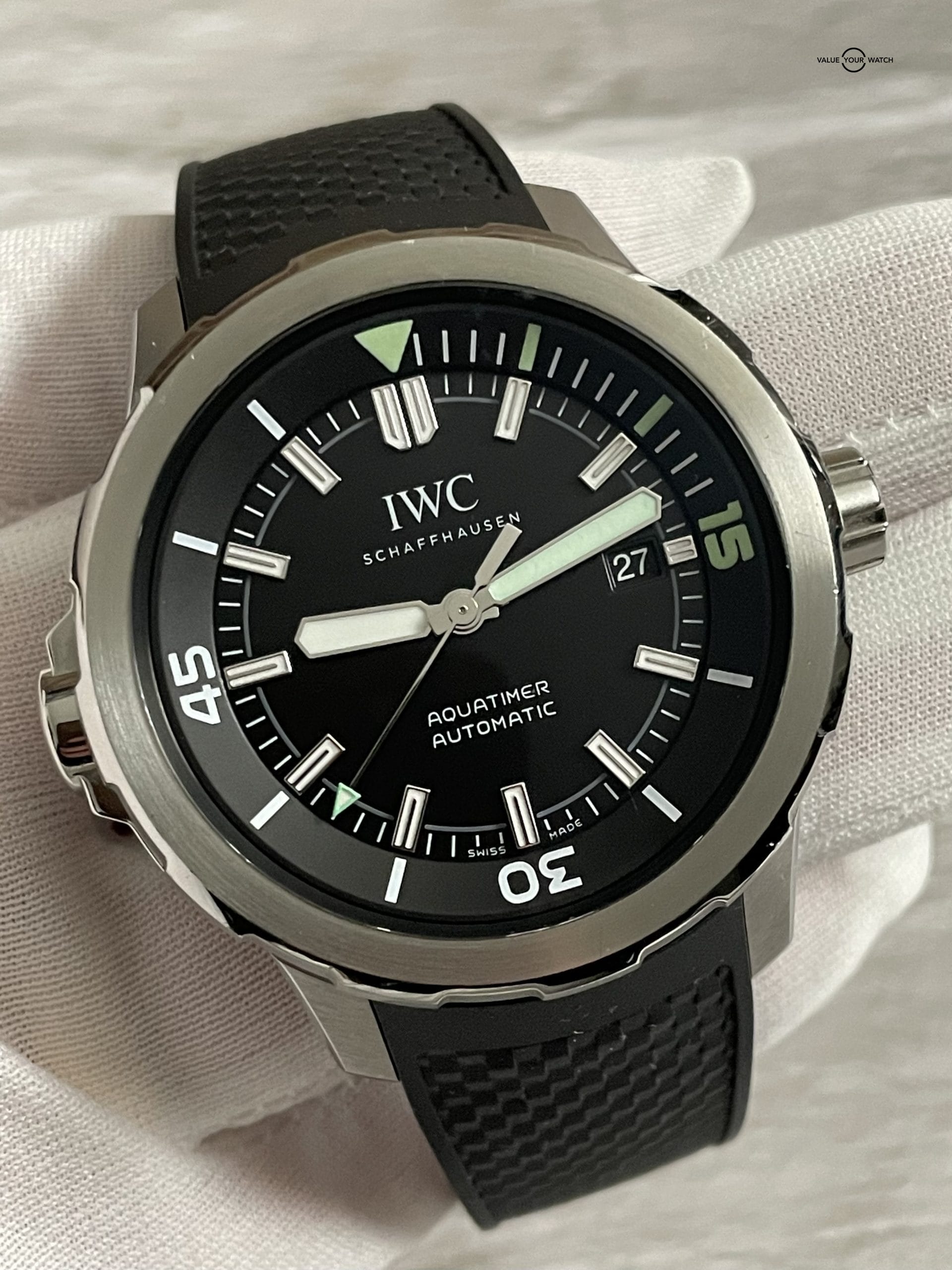 IWC Aquatimer 42mm Steel Dive Watch – IW329001 – 2018 Full Set! - Image 4