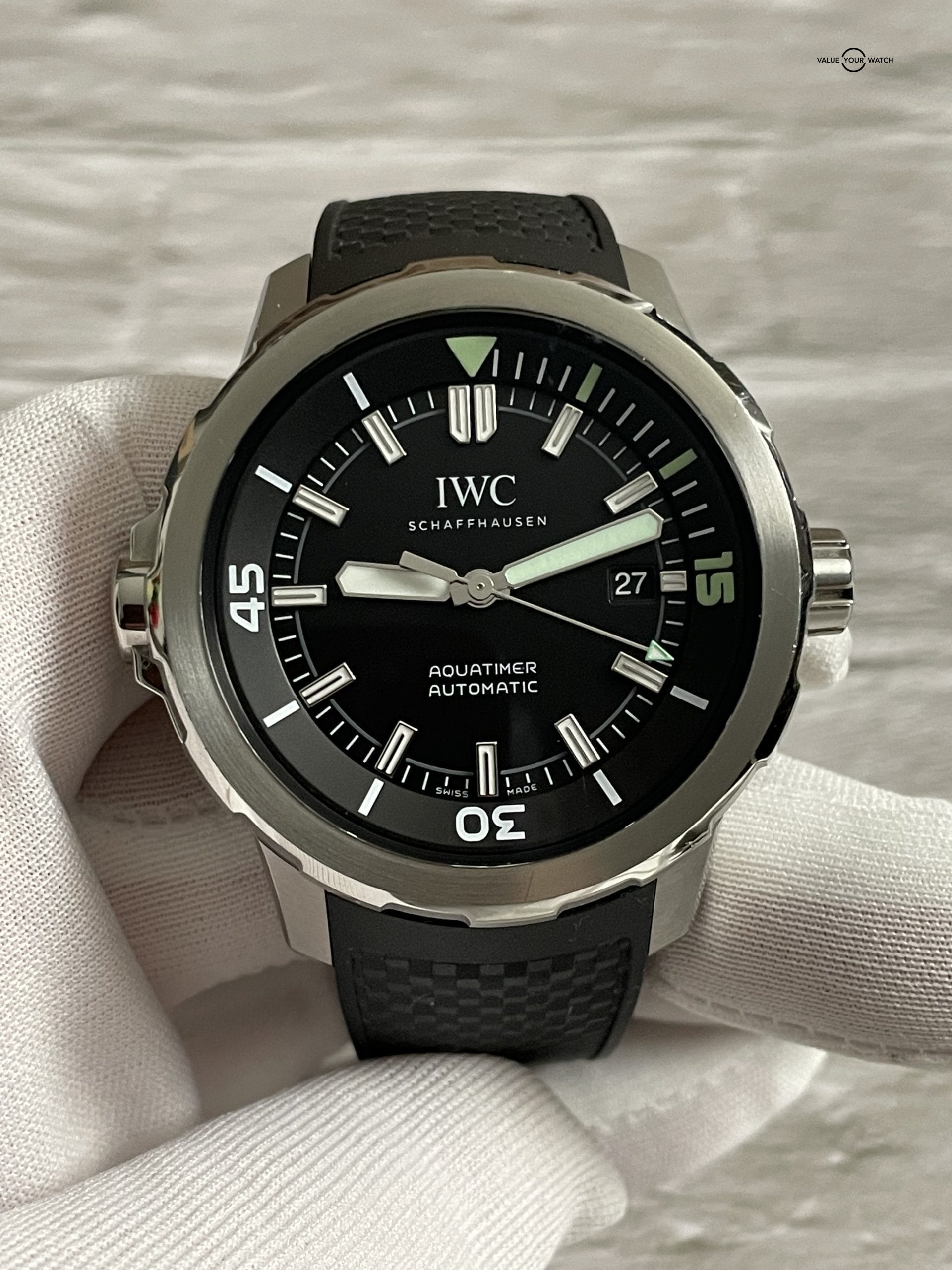 IWC Aquatimer 42mm Steel Dive Watch – IW329001 – 2018 Full Set!