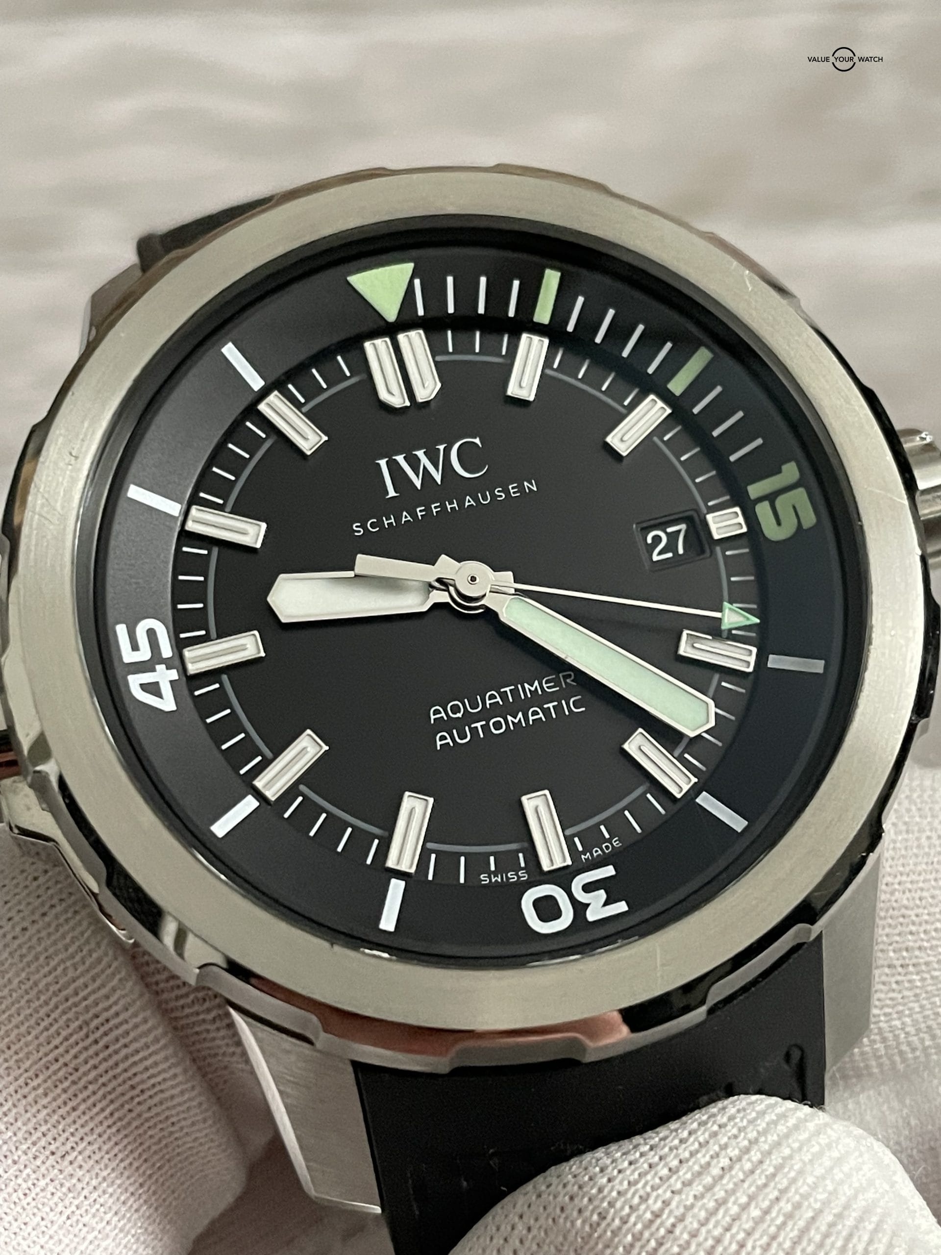 IWC Aquatimer 42mm Steel Dive Watch – IW329001 – 2018 Full Set! - Image 5