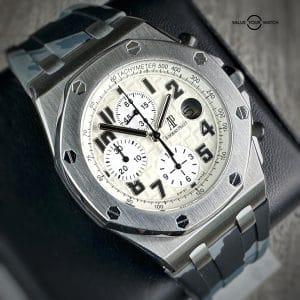 Audemars Piguet Safari Royal Oak Offshore Chronograph 42mm Box & Papers 26170ST