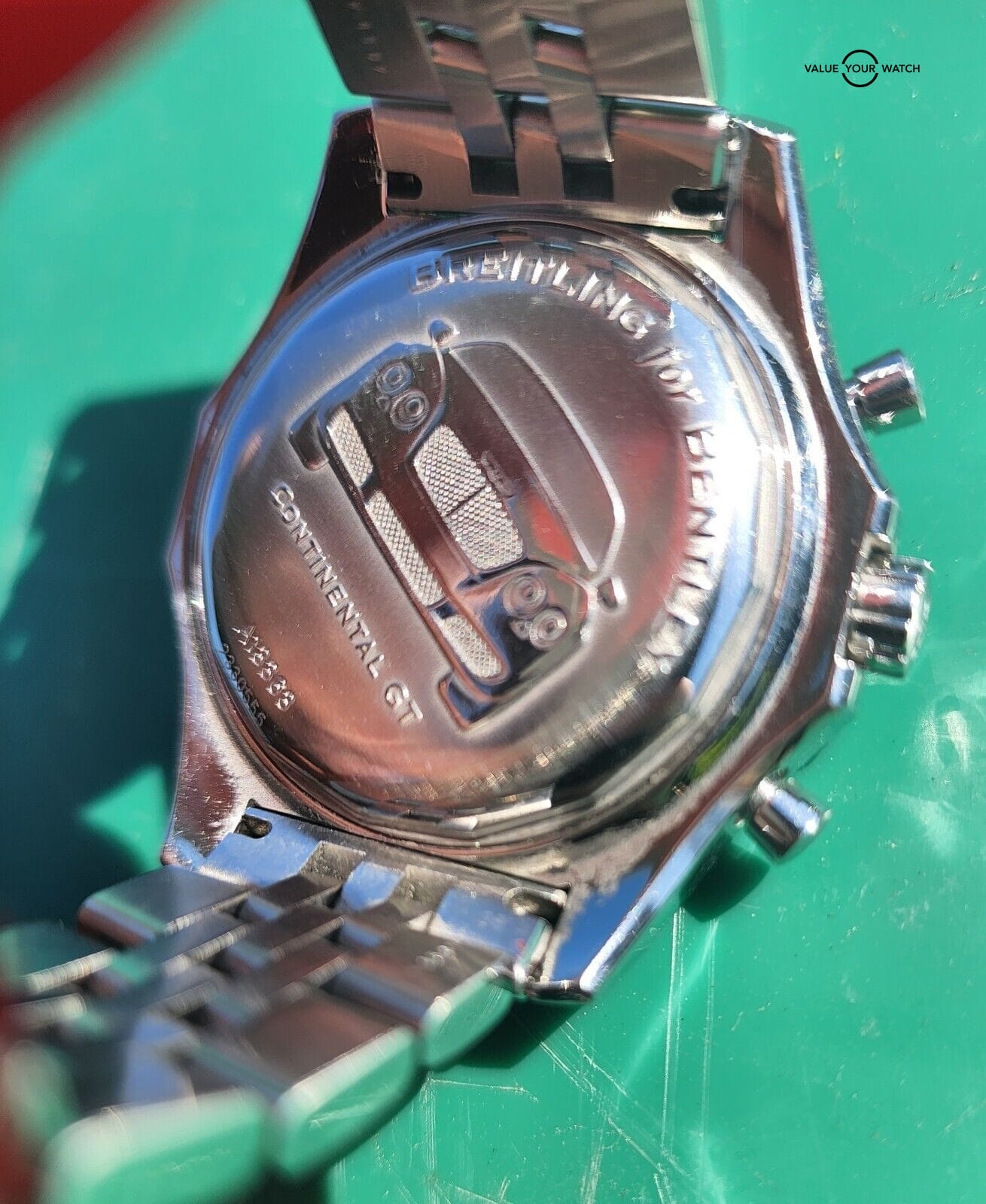 Breitling For Bentley Continental GT Blue Dial 44mm Watch-A13363 - Image 5