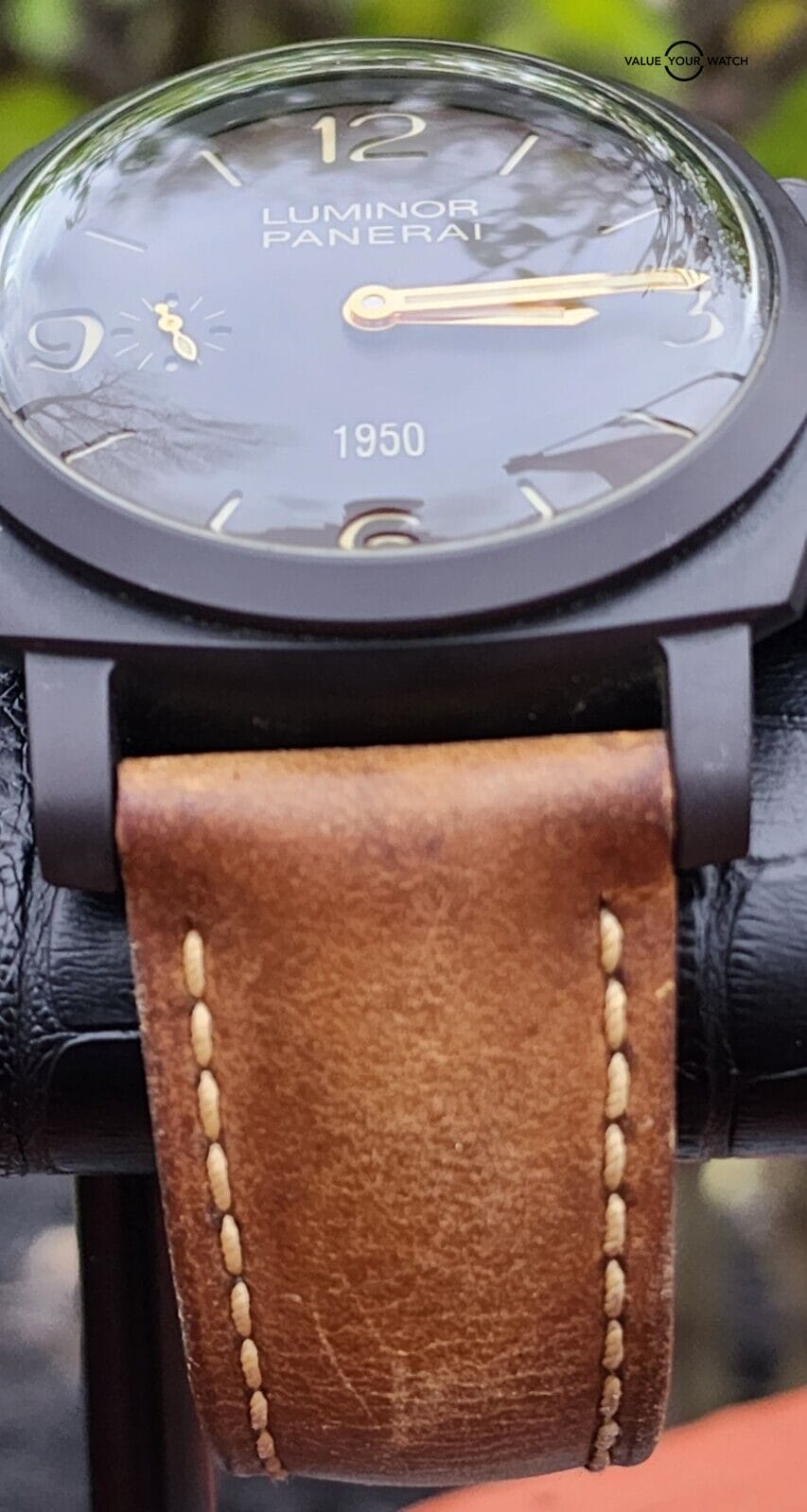 PANERAI 375 Luminor 1950 3 Days Composite (Black Fiddy) PAM00375 Limited Edition - Image 9