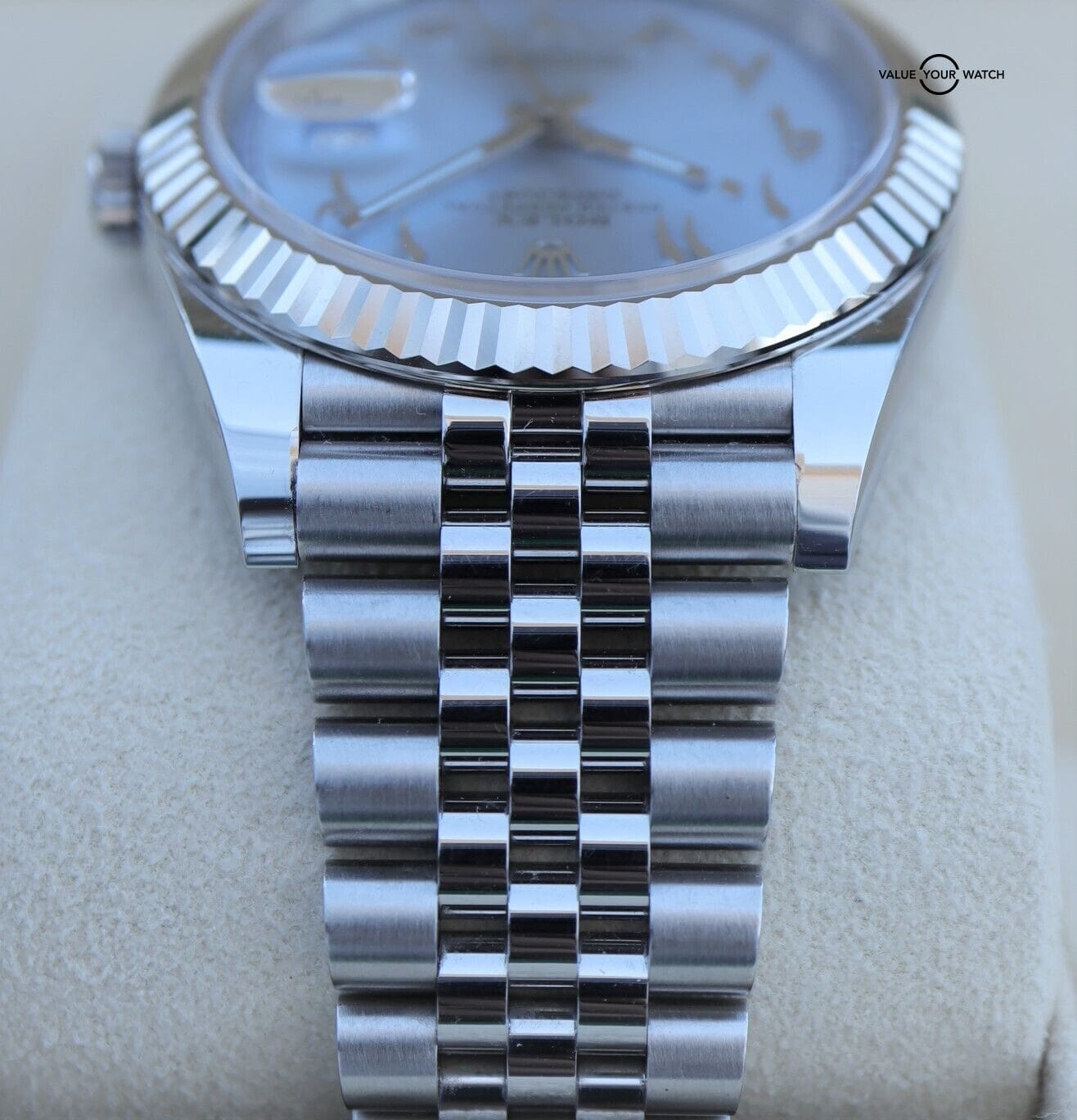 Rolex Datejust 41mm 126334 ICE BLUE ARABIC DIAL Boxes/Papers - Image 11