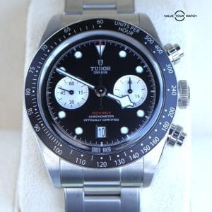 Tudor Black Bay Chronograph 79360N Black Dial BNIB 2021 Boxes/Papers