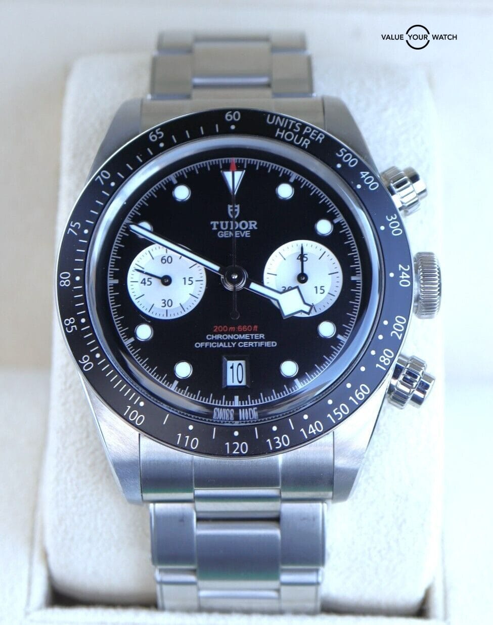 Tudor Black Bay Chronograph 79360N Black Dial BNIB 2021 Boxes/Papers