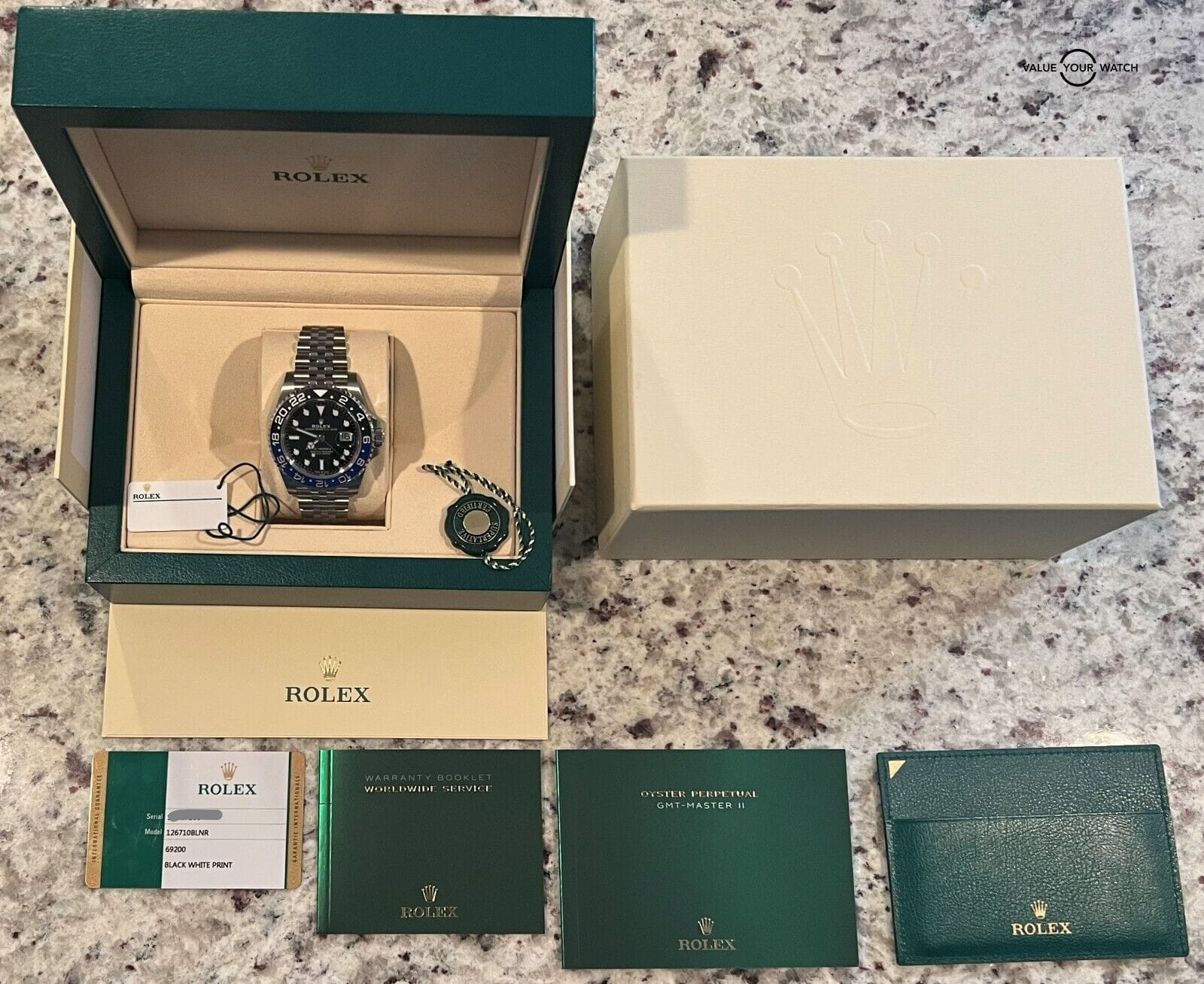 Rolex GMT-Master II 126710BLNR “Batgirl” Jubilee Black Dial Boxes/Papers - Image 15