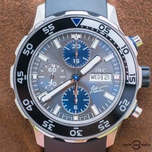 IWC Aquatimer Chronograph Edition Jacques-Yves Cousteau Slate Gray Dial IW376706