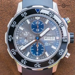IWC Aquatimer Chronograph Edition Jacques-Yves Cousteau Slate Gray Dial IW376706