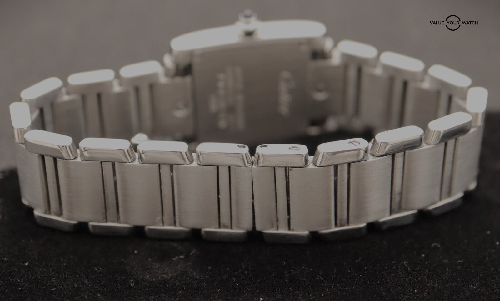 Cartier Tank Ladies Francaise 2384 Small Stainless Steel - Image 9