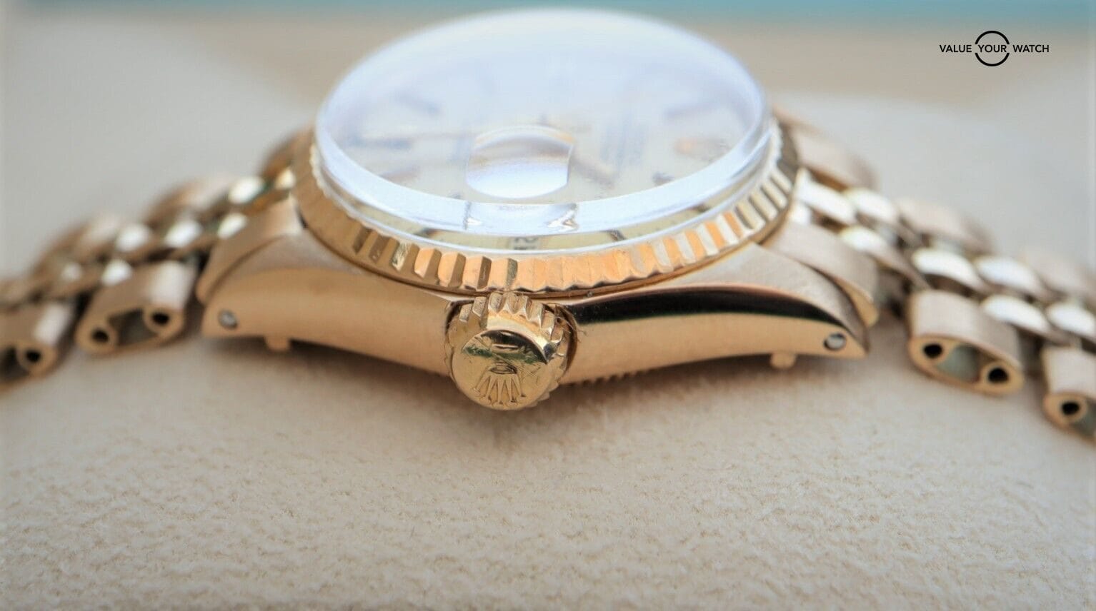 Rolex Ladies Datejust 6517 18K Yellow Gold Champagne Dial - Image 8