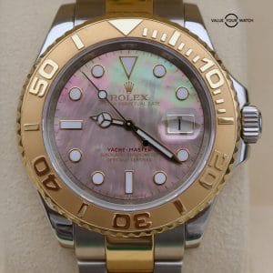 Rolex Yacht-Master 16623 Tahitian Mother of Pearl 18K Yellow Gold & SS 40mm