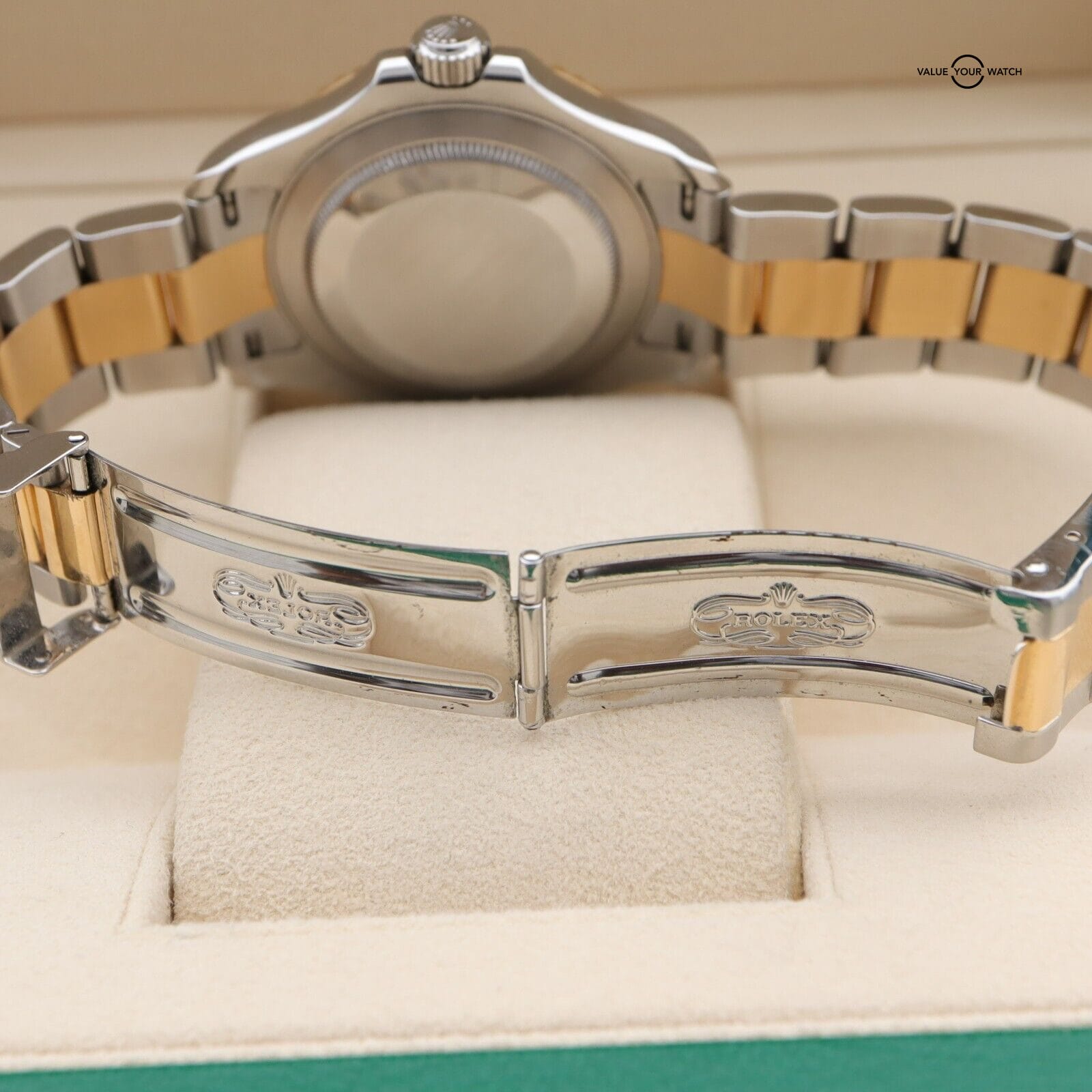 Rolex Yacht-Master 16623 Tahitian Mother of Pearl 18K Yellow Gold & SS 40mm - Image 9