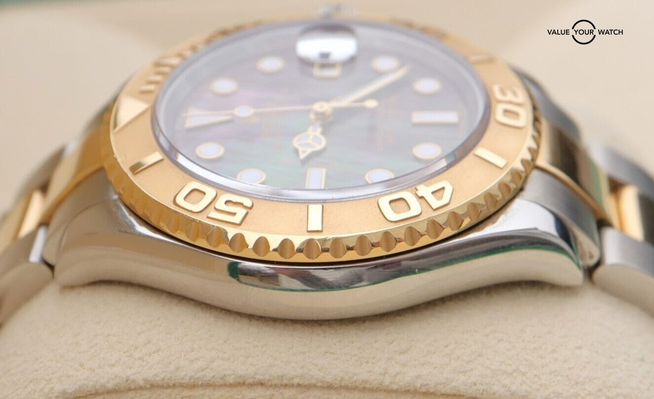 Rolex Yacht-Master 16623 Tahitian Mother of Pearl 18K Yellow Gold & SS 40mm - Image 14