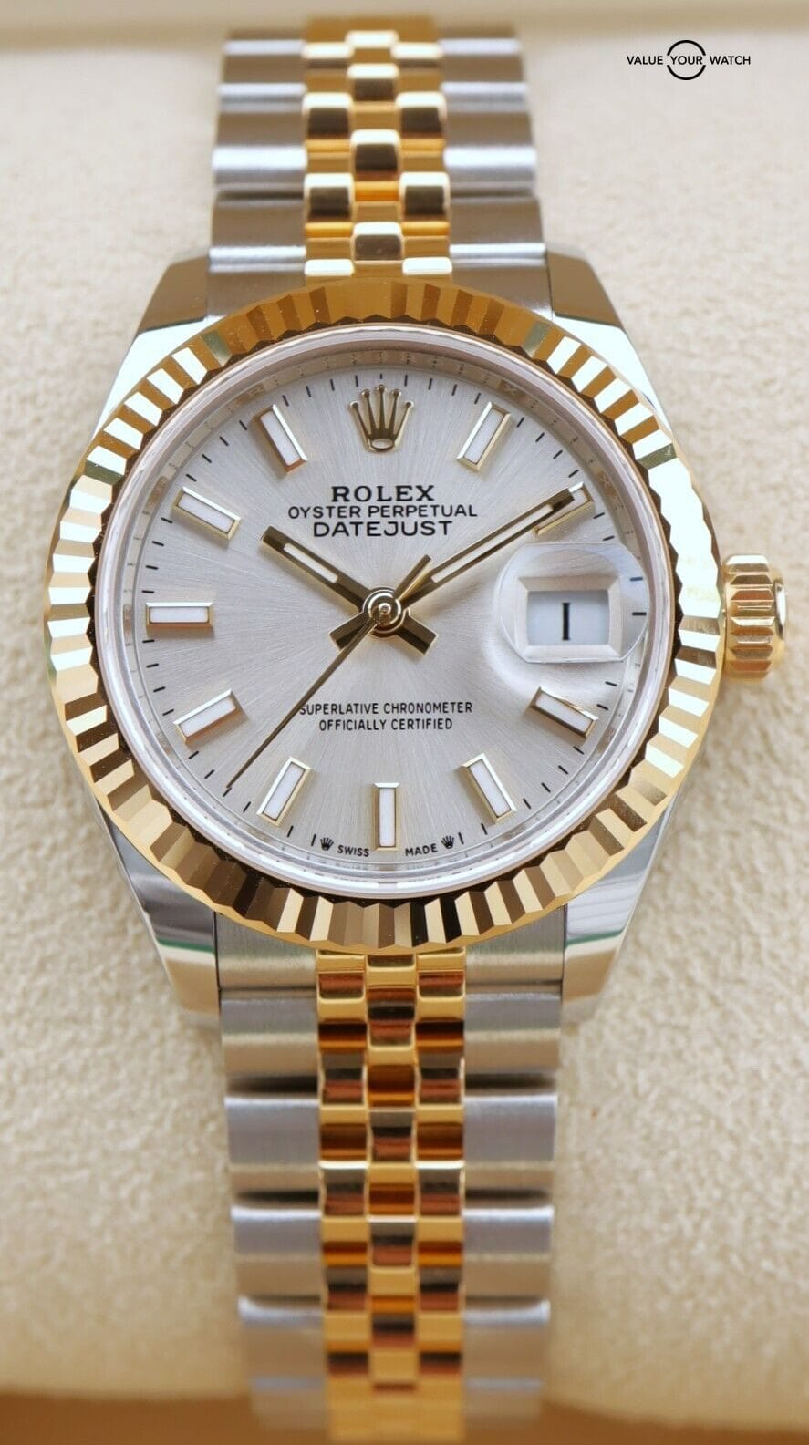 Rolex Lady Datejust 279173 28mm 18K Yellow Gold & SS 2022 BNIB BOXES/PAPERS
