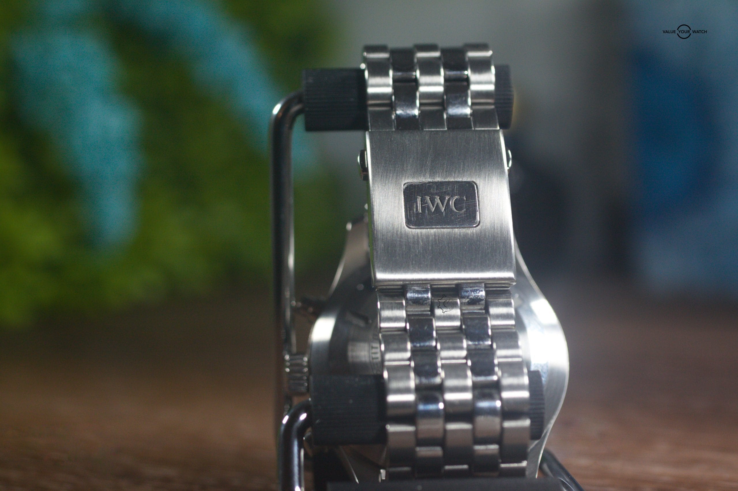 IWC Pilot Le Petit Prince IW377717 43mm Chronograph Stainless Steel Blue Box & Papers - Image 8