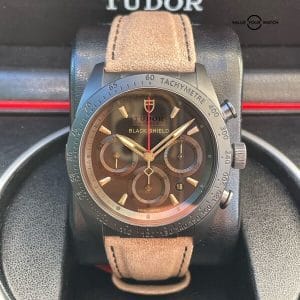 TUDOR Fast Rider Black Shield PVD Chronograph M42000 - Complete Set