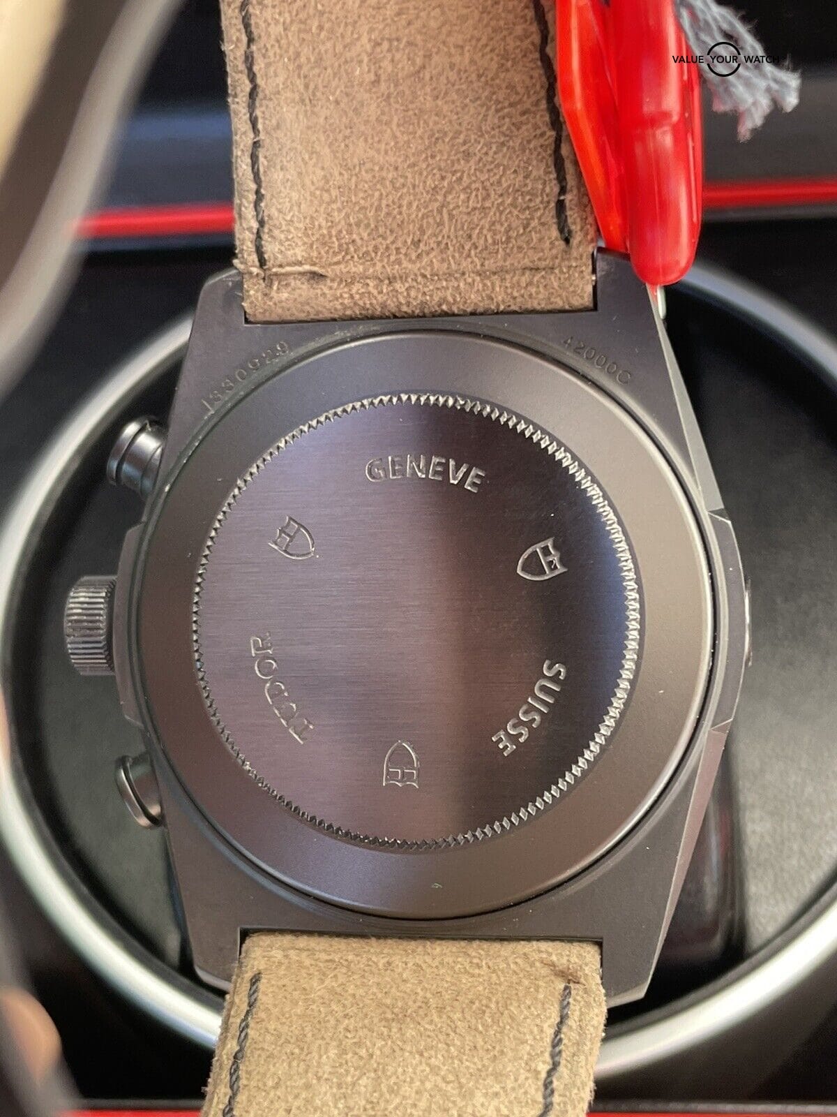 TUDOR Fast Rider Black Shield PVD Chronograph M42000 - Complete Set - Image 11